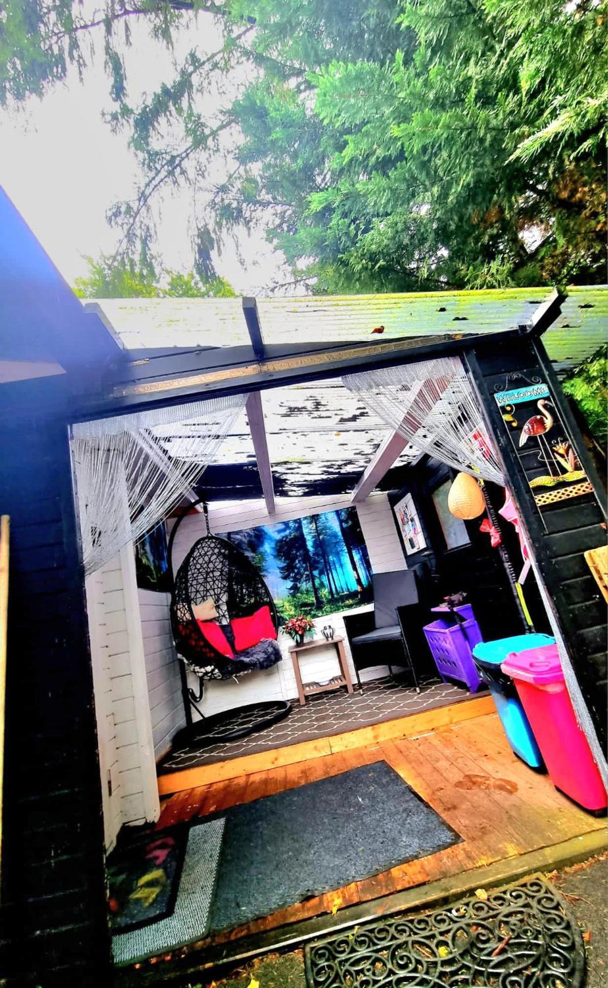 Chalet Op Een Rustig Park In De Natuur Putten Exteriör bild